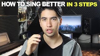 HOW TO SING BETTER (3 Things You Must Know & Study)