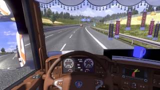 Euro Truck Simulator 2 Scania V8 S-U-P-E-R (HD)
