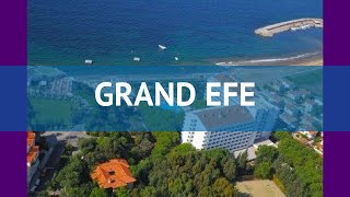 GRAND EFE 4* Турция Измир обзор – отель ГРАНД ЕФЕ 4* Измир видео обзор