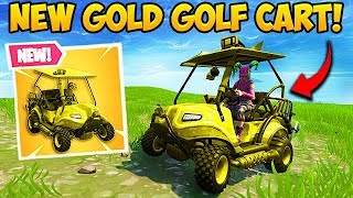 GOLD GOLF CART FOUND! - Fortnite Funny Fails and WTF Moments! #320