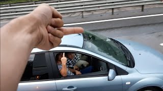 Рабочий день Чуть не застрелил блогера)Чурка с писталетом