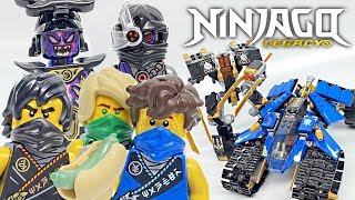 LEGO Ninjago Legacy Thunder Raider review! 2020 set 71699!