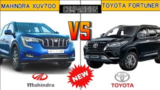 Mahindra XUV 700 vs Toyota Fortuner Comparison