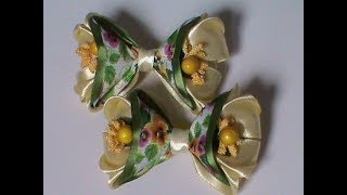DIY/МК Как сделать бантики милашки для наших симпатяшек