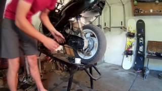 Розборка и ремонт редуктора Yamaha Grand Axis. Aerox. BWS 100. Neos