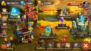 Heroes Charge Outland Portal Robot Fighter 7 & 8