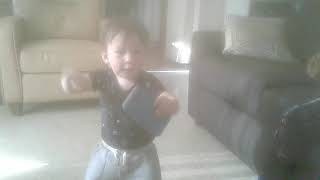 My grandson knows how to rap