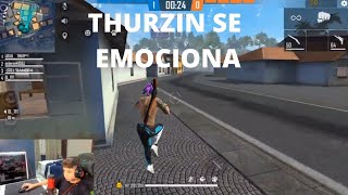 THURZIN JOGA COM GAROTO FANHO E SE EMOCIONA