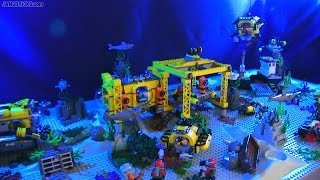 LEGO City 2015 Deep Sea Exploration sets together