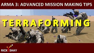 Arma3 Removing map objects and adding roads in Eden Editor