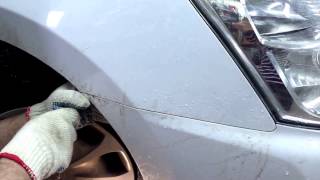 ВИДЕО УРОК Снятие фары Нисан Альмера / Nissan Almera