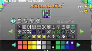 Geometry Dash - Texture Pack Preview (RAINBOW)