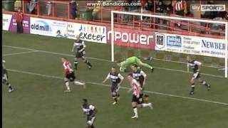 Exeter City 1-1 Plymouth Argyle 15/12/12