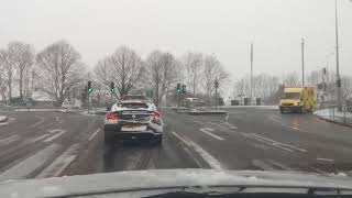 snow live mobile Cardiff UK Hyundai Tucson 2.0 4wd