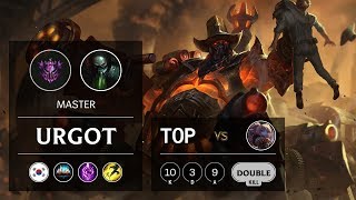 Urgot Top vs Poppy - KR Master Patch 9.13