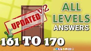Escape Room Mystery Word Level 161 162 163 164 165 166 167 168 169 170 Answers Gameplay No Boosters