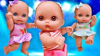 Куклы Пупсики Танцуют Веселое Видео с игрушками для детей. Игры в дочки-матери для девочек Зырики ТВ