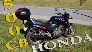 Осмотр Honda CB 500 1995r