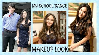 MY SCHOOL DANCE MAKEUP LOOK ??