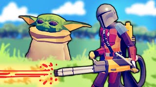 TABS - IF Baby Yoda DIES, Mandalorian LOSES in Totally Accurate Battle Simulator Mods!