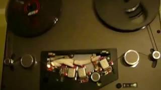 Electronika 004.Reel-to-reel russian tape deck. Катушечный магнитофон-приставка Электроника 004.