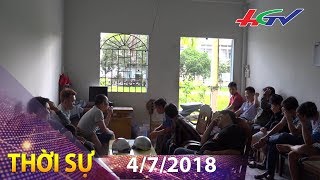 Bắt quả tang 5 điểm cá độ bóng đá | THỜI SỰ HẬU GIANG - 4/7/2018