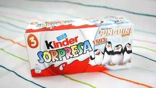 Набор шоколадных яиц Пингвины Мадагаскара / SET OF MADAGASCAR PENGUINS KINDER SURPRISE EGGS