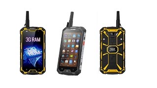 Conquest S8 Pro Rugged 4.4 UHF walkie talkie NFC smartphone