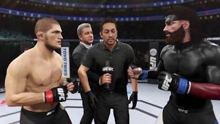 Khabib vs. Big Boss (EA Sports UFC 2) - Champion Fight