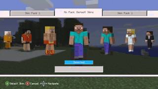 Minecraft Glitches - Unlock ''Locked'' Skins - Xbox 360 Edition
