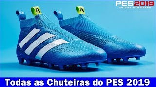 PES 2019 - Todas as Chuteiras do Jogo | All Boots on the Game. PS4