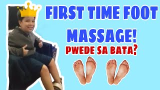 NAGPA FOOT MASSAGE AKO❗?  FIRST TIME. WATCH MY FIRST TIME REACTION?