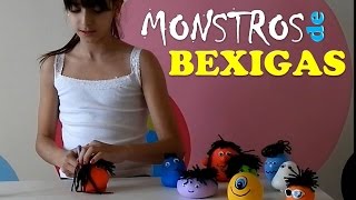 Monstro de Bexiga e Amido de Milho