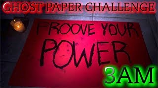 (GONE WRONG) THE WORST GHOST PAPER CHALLENGE AT 3AM EVER!! *UNCUT*