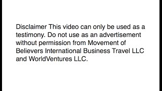 Introducing Wendy Watkins- World Ventures Testimonial
