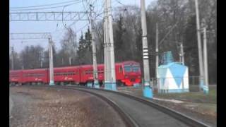 ЭД4М аэроэкспресс, ст. Лесной Городок