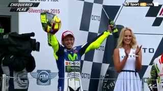 Rossi Winner - Highlight MotoGP Silverstone 2015