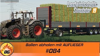 LS19 - NF MARSCH 4-FACH #084 | Ballen abholen mit AUFLIEGER | FS19 | Let's Play [HD]