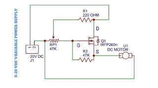 DIY 0-20V DC VARIABLE POWER SUPPLY