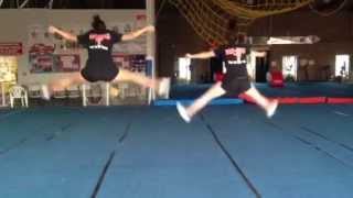 CVC All-Stars Cheer TRYOUTS CLINIC May 4,2013   Session 1 (12:30-3:00) Dance Back View