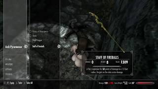 SHORT SKYRIM REMASTERED GOING IN THE WOODS NUDE MOD!
