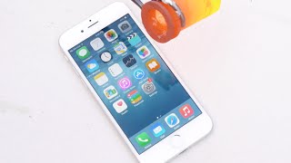 Pouring Molten Aluminum Over An iPhone 6