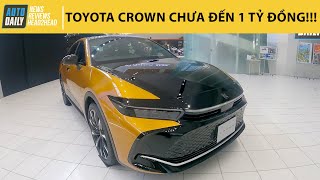 Toyota Crown Crossover 2024 chưa đến 1 tỷ mà quá đẹp!