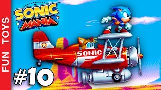 Sonic Mania #10 - Sonic e Tails em um fase com um AVIÃO IRADO! ? Fun Toys Brinquedos - #SonicMania