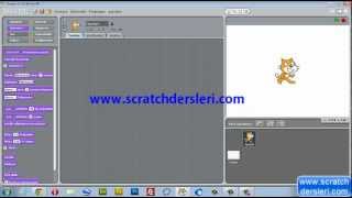 Scratch Dersleri Bölüm 1, Ders 2 (Scratch Görsel Eğitim Seti)