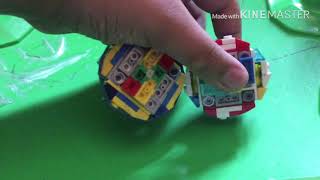 [LEGO BEYBLADE BURST GT] Wizard Fafnir vs Ace Dragon