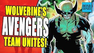 New Avengers Reunite To Find Logan (Hunt For Wolverine Adamantium Agenda #1 Review)