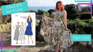 How To :: Vogue 8577 Sew-Along  :: Getting Started :: Part One