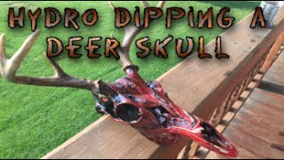 HOW TO]: Hydro dipping a deer skull