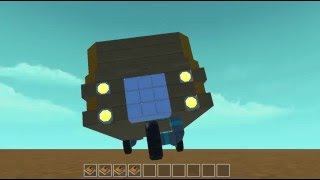 новая машина будущего в игре Scrap Mechanic